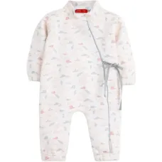 Комбинезон с принтом и завязками