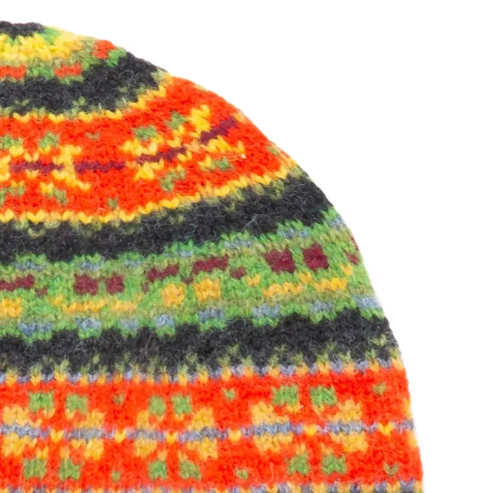 Шапка-бини в стиле фэр-айл