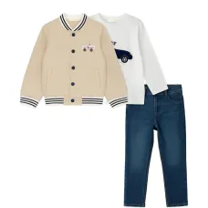 Комплект из трёх брюк на пуговицах