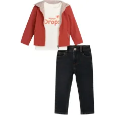 Комплект из трёх брюк на пуговицах