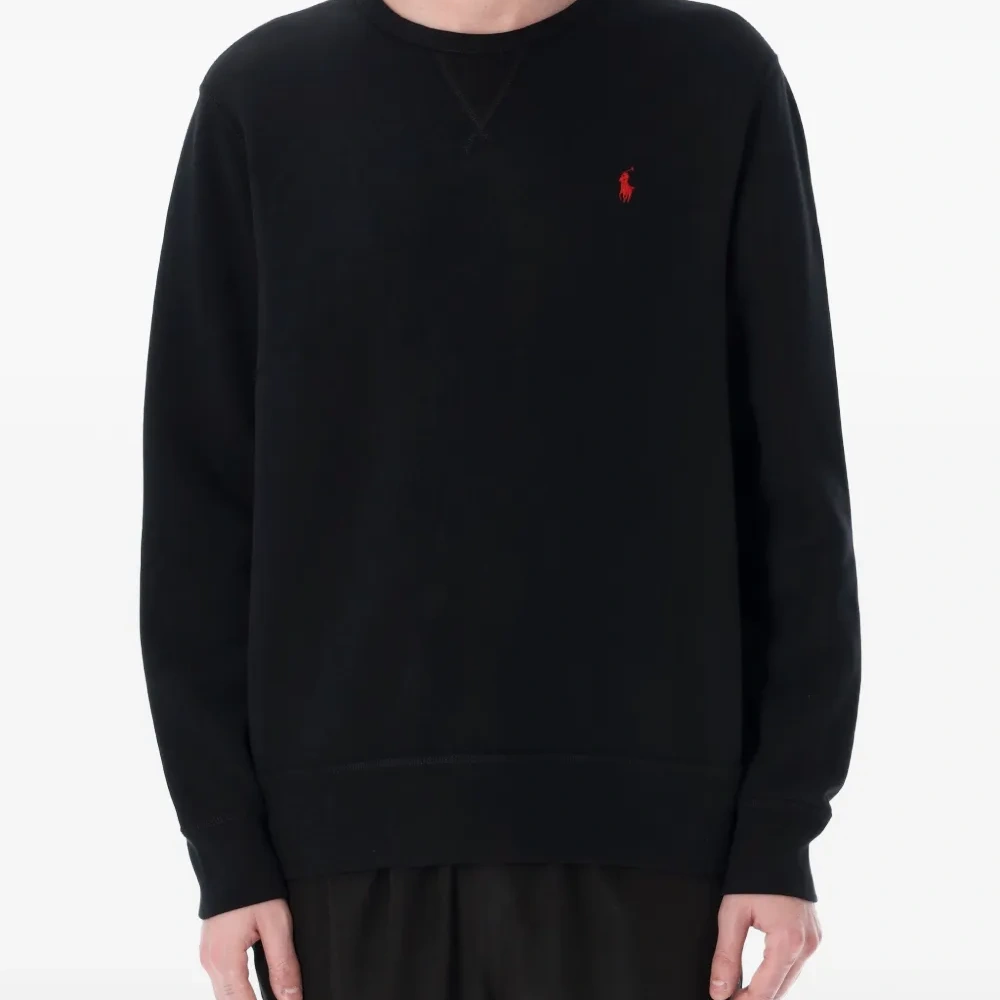 Толстовка с круглым вырезом и логотипом