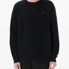 Толстовка с круглым вырезом и логотипом