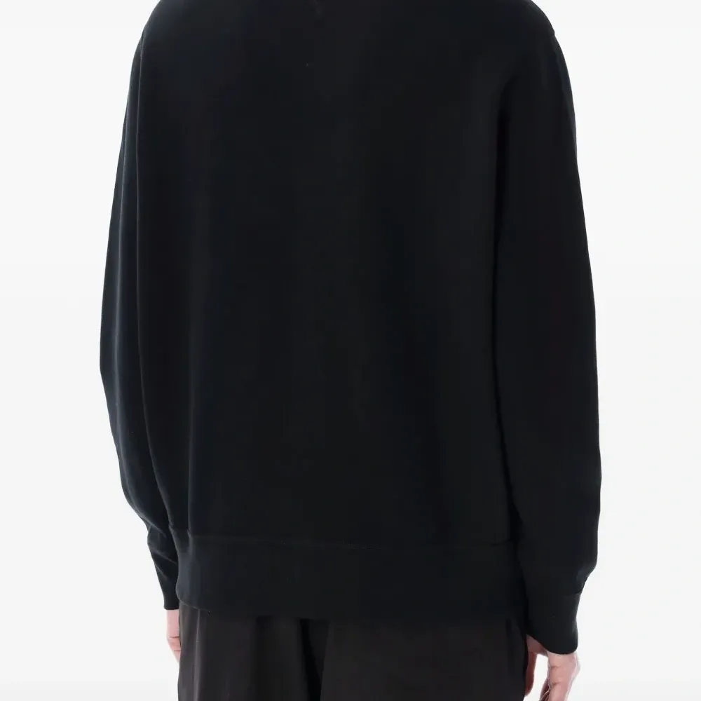 Толстовка с круглым вырезом и логотипом