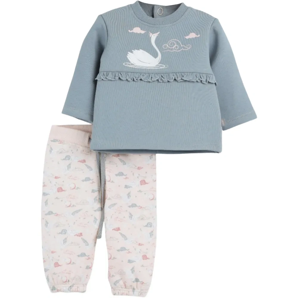 Комплект с принтом (или: комплект из брюк с принтом)