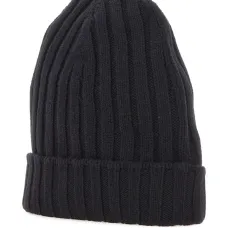 Шапка-бини в рубчик