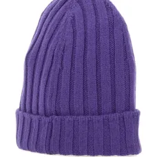 Шапка-бини в рубчик