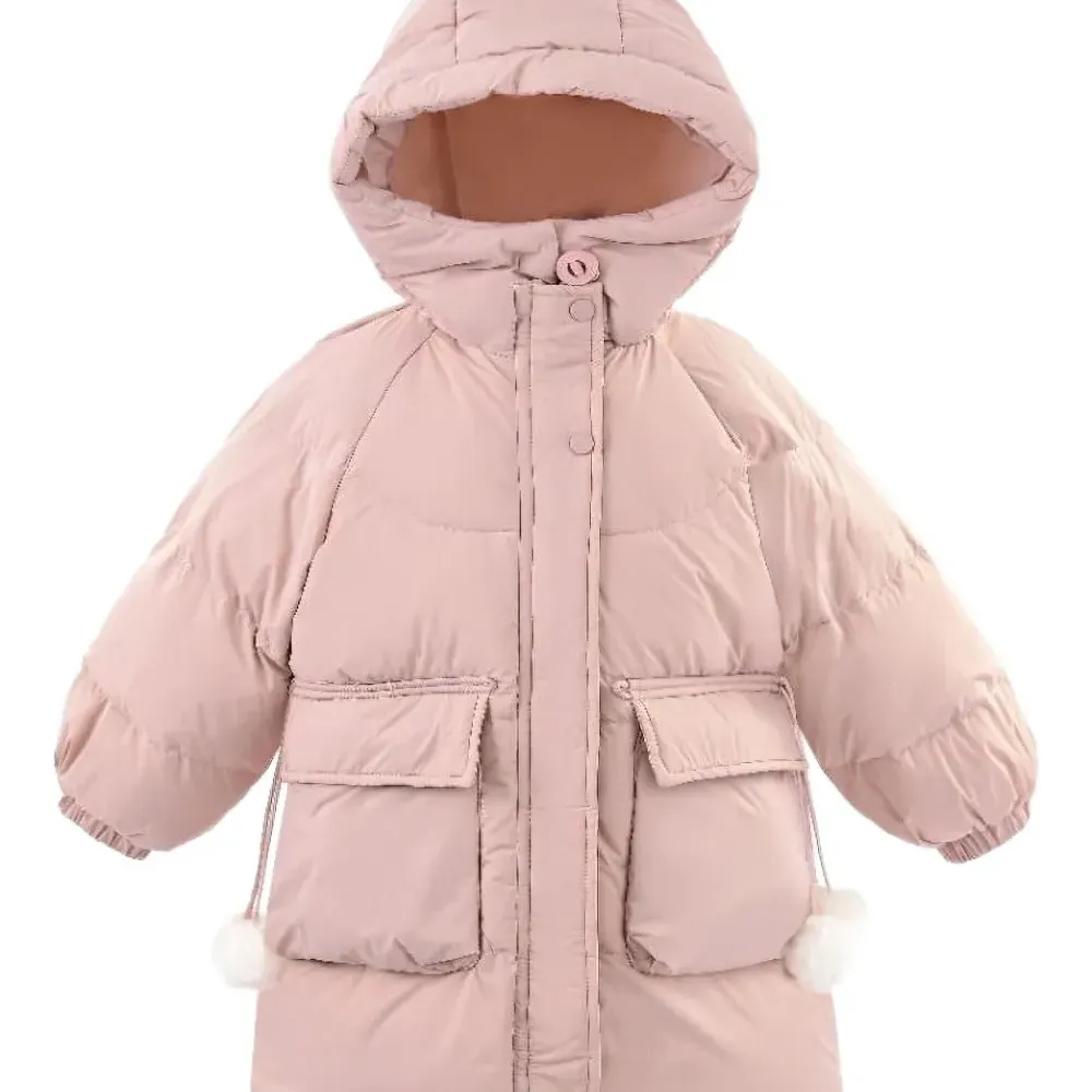 Стёганая пуховая куртка