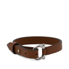 Кожаный браслет с пряжкой