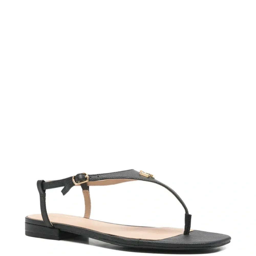 Сандалии с перемычкой и логотипом