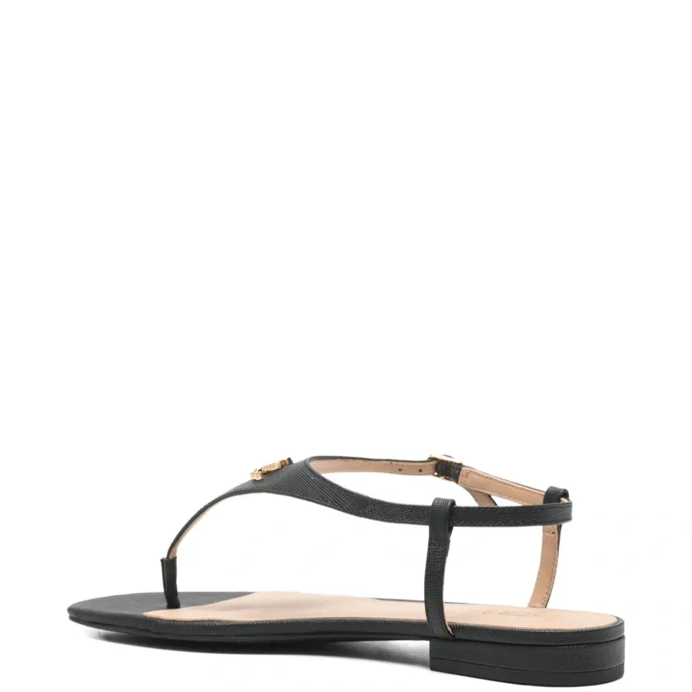 Сандалии с перемычкой и логотипом