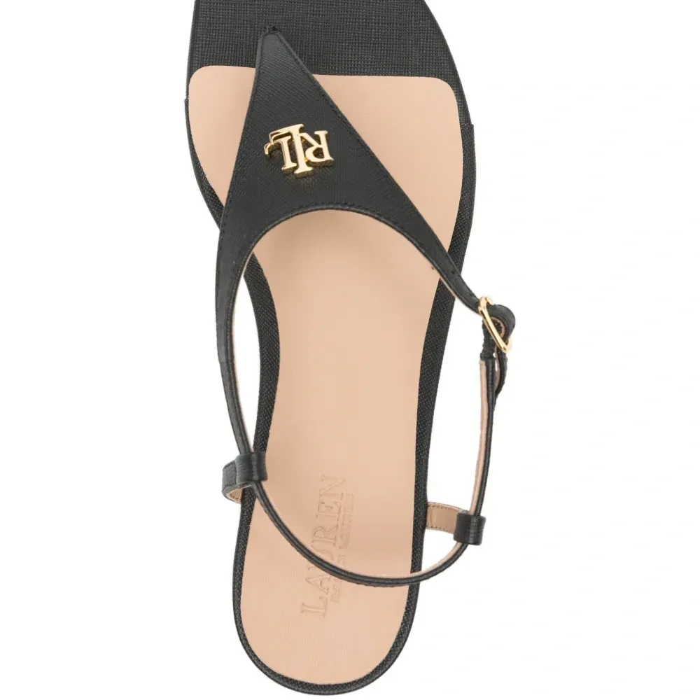 Сандалии с перемычкой и логотипом