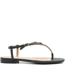 Сандалии с перемычкой и логотипом Сандалии с перемычкой и логотипом