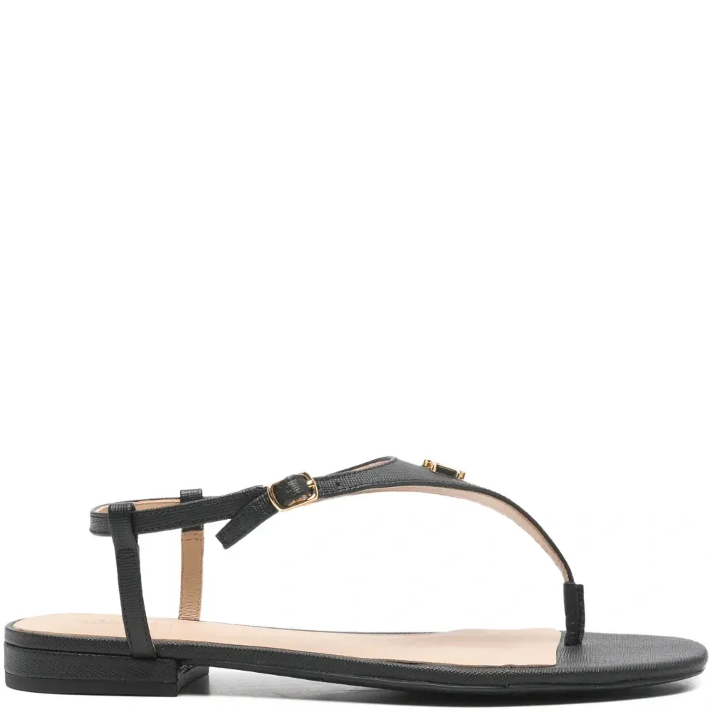 Сандалии с перемычкой и логотипом