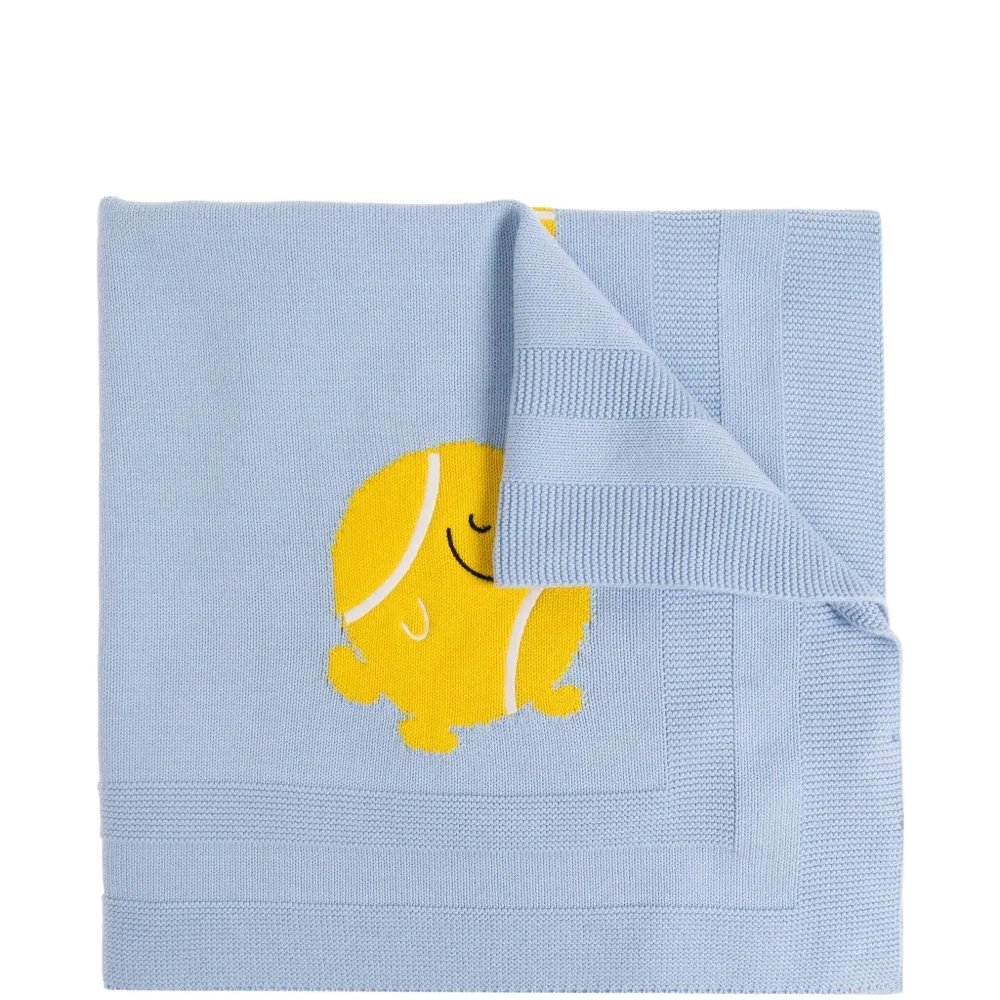 Плед с жаккардовым вязанием