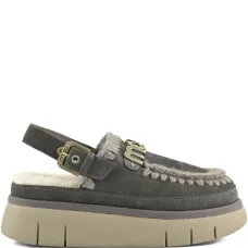 Мюли Bounce Clog с ремешком на пятке