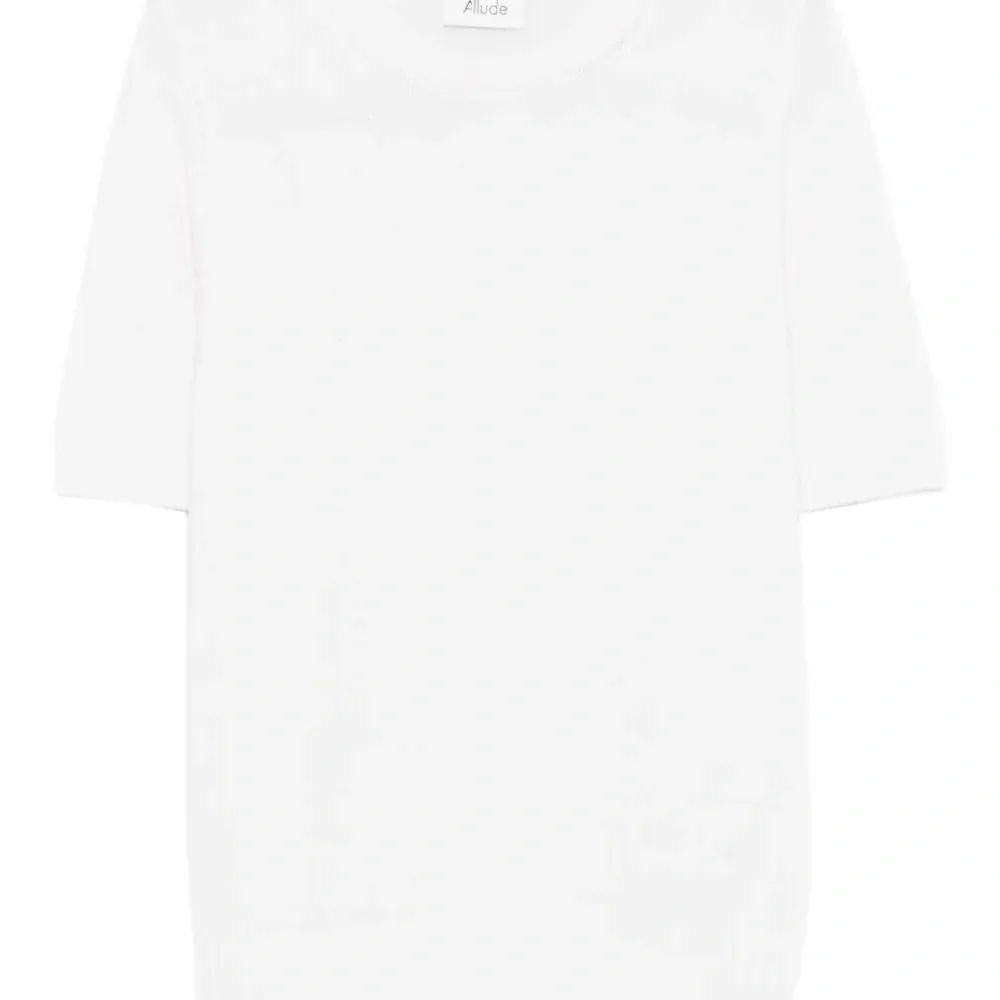 Вязаная футболка с короткими рукавами