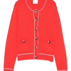 Кардиган с накладными карманами Кардиган с накладными карманами