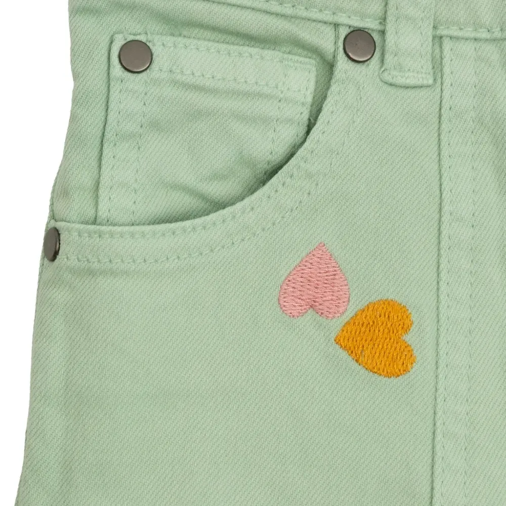 Брюки с сердечками