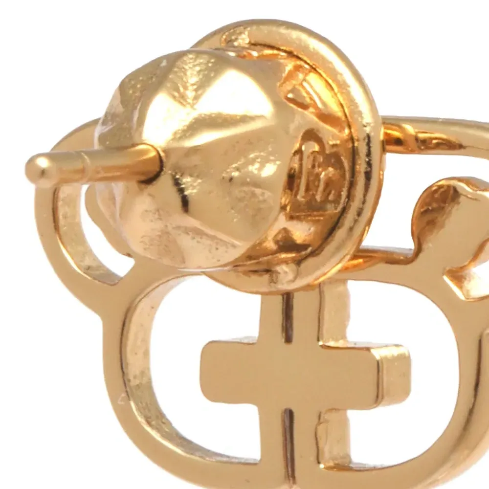 Серьги-гвоздики с логотипом