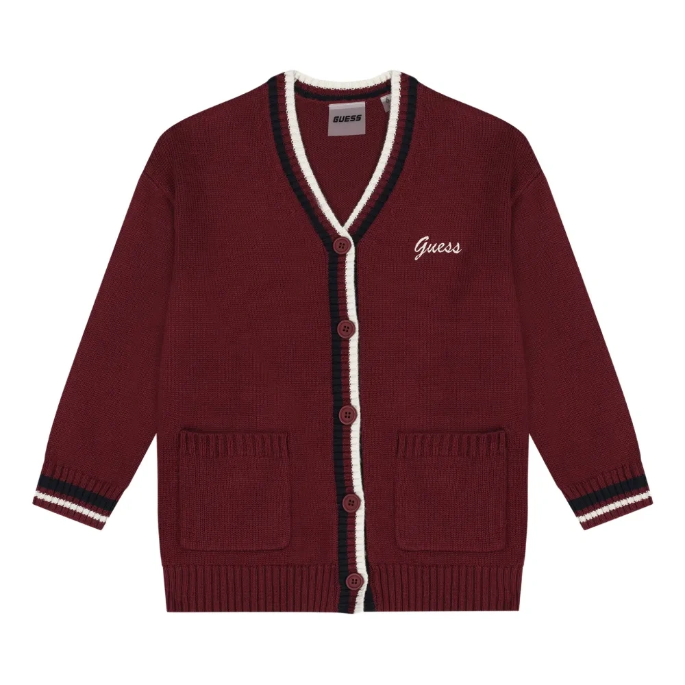 Вязаный кардиган с логотипом