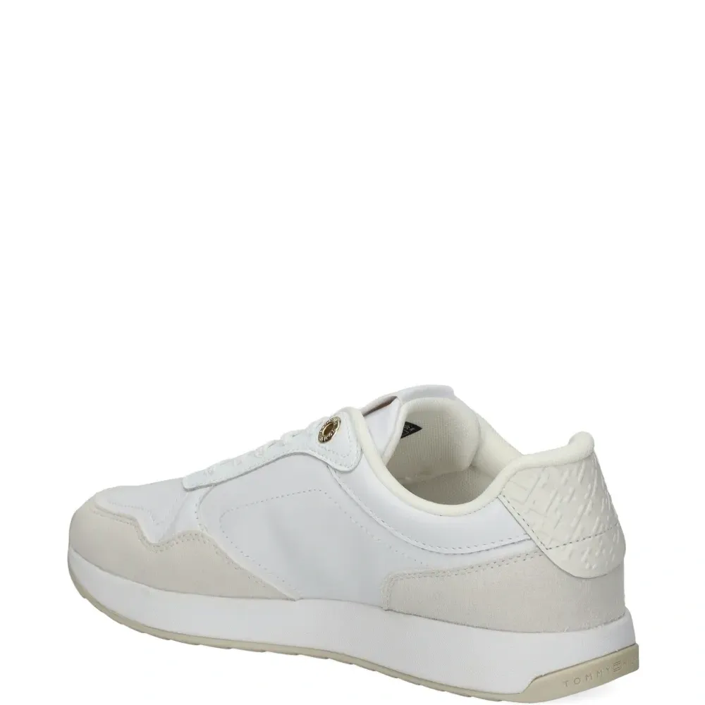 Кожаные кеды с логотипом