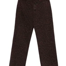 Джинсы Shea с леопардовым принтом