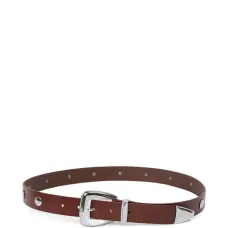 Кожаный ремень Perth с заклёпками