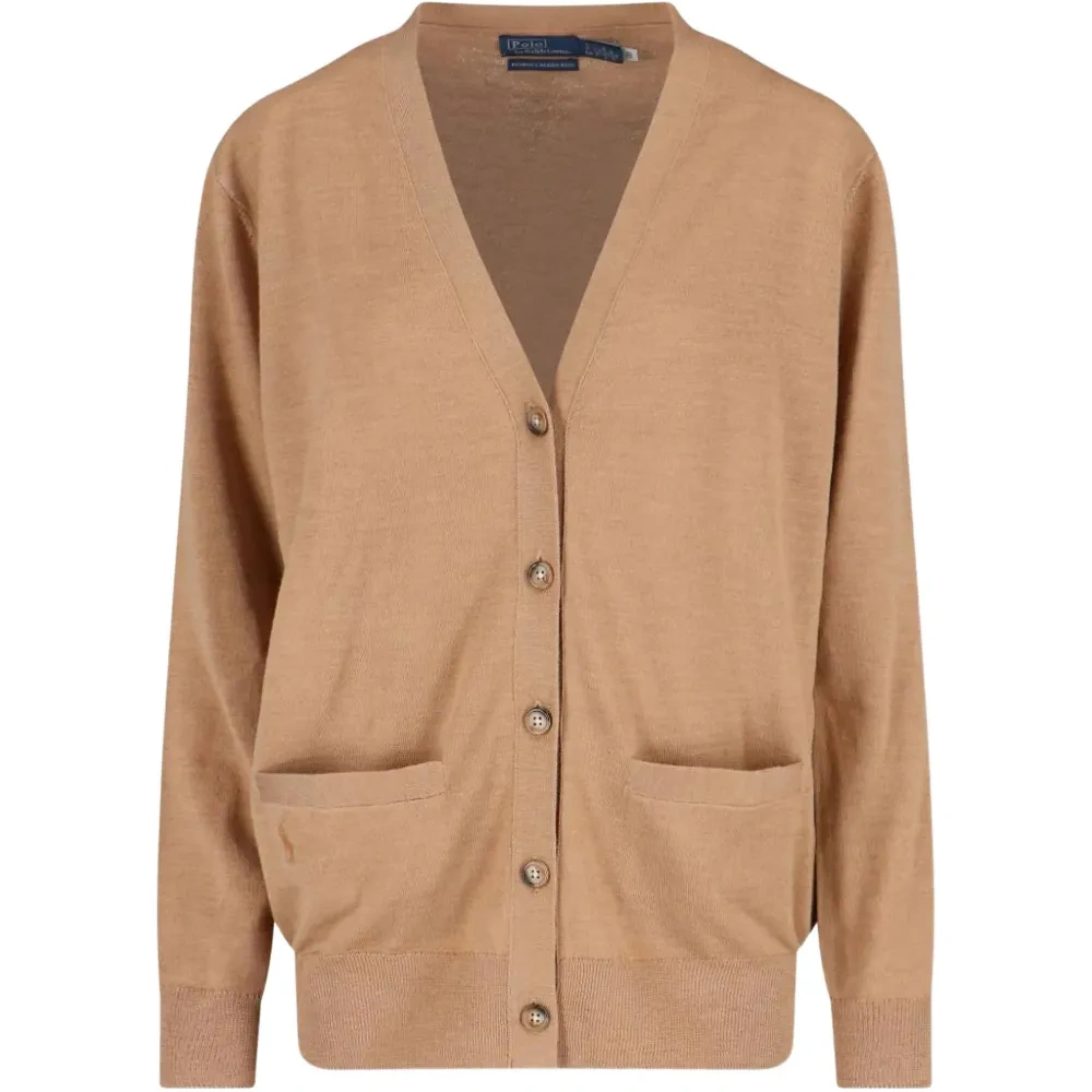 Кардиган с V-образным вырезом