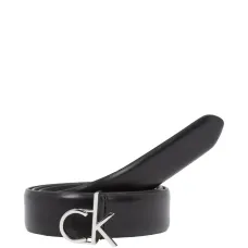 Кожаный ремень с пряжкой с логотипом