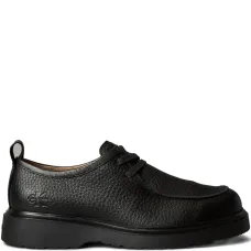 Дерби из фактурной кожи на массивной подошве Дерби из фактурной кожи на массивной подошве