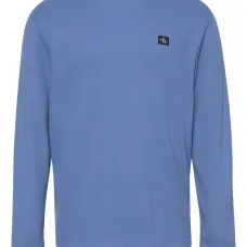 Джемпер с нашивкой-логотипом и длинными рукавами