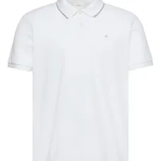 Поло с отделкой и логотипом