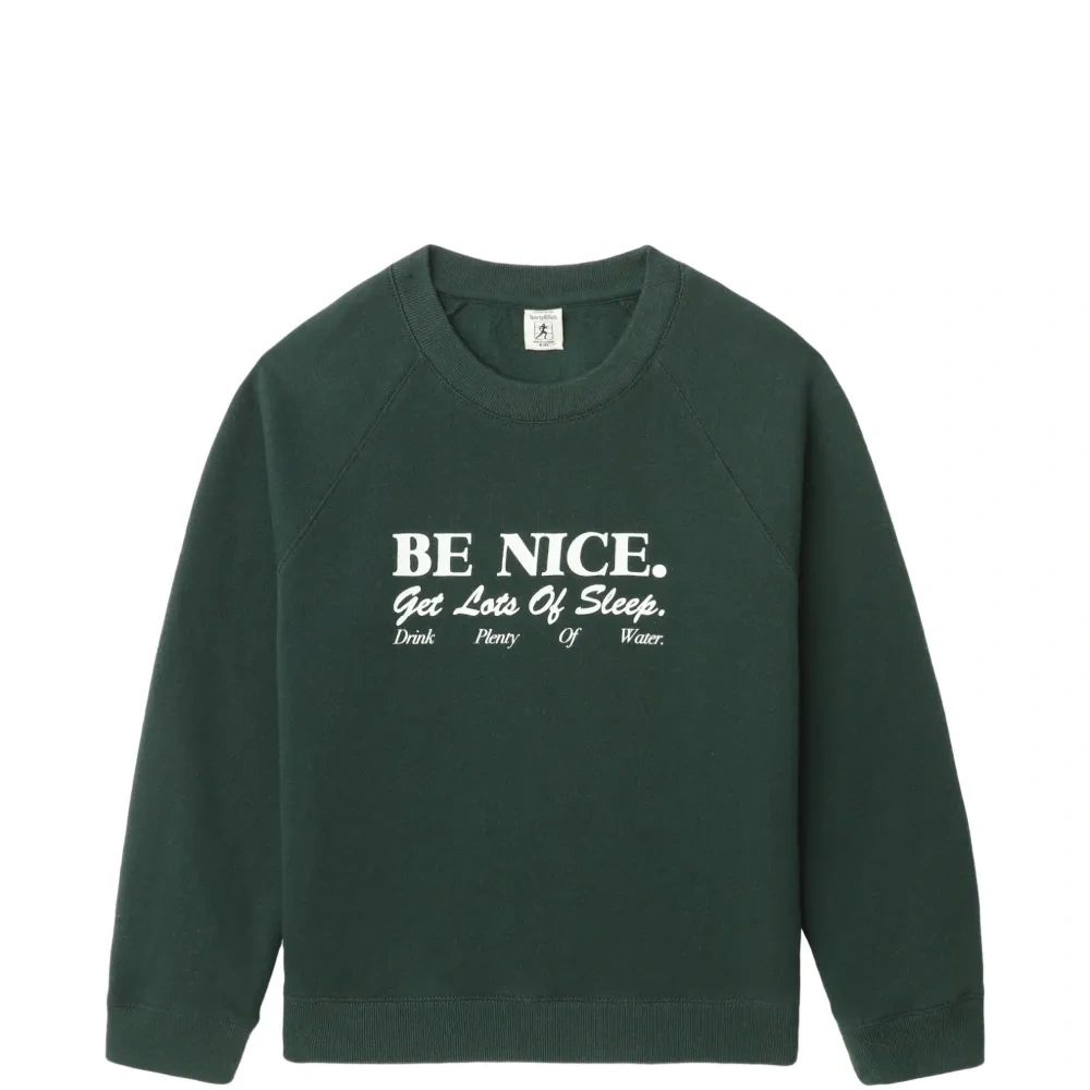 Свитшот с принтом-слоганом