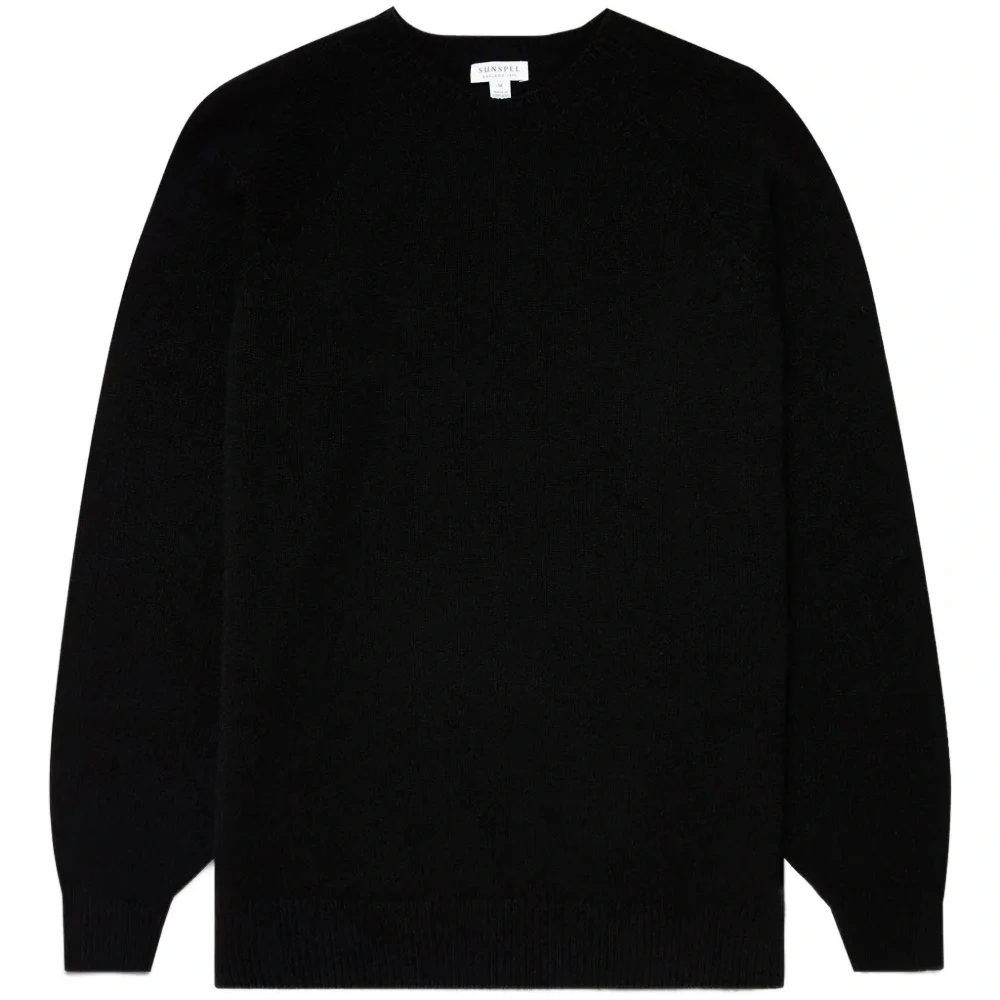 Свитер с круглым вырезом