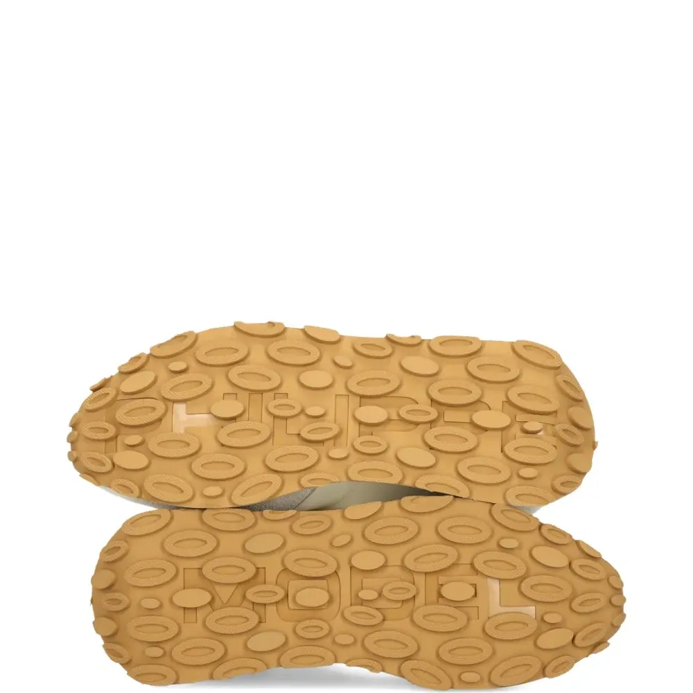 Кроссовки Tropez High Low с эффектом металлик