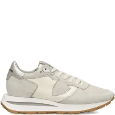 Кроссовки Tropez High Low с эффектом металлик