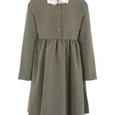 Платье с длинными рукавами