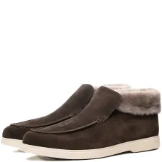 Сапоги с меховой отделкой