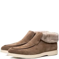 Сапоги с меховой отделкой