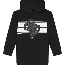 Платье с капюшоном и логотипом 4G