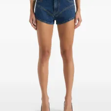 Джинсовые шорты Lore с фактурной отделкой