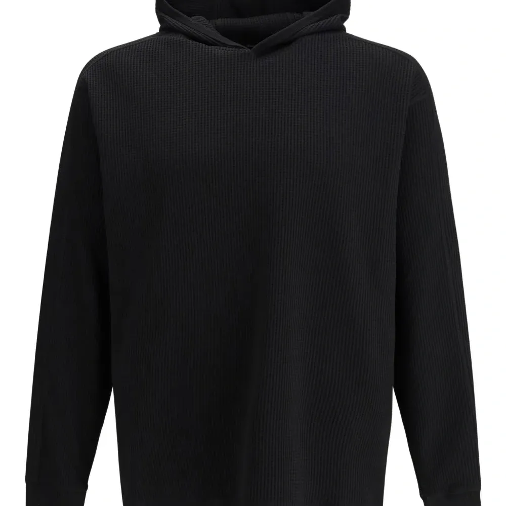 Толстовка с вафельной вязкой