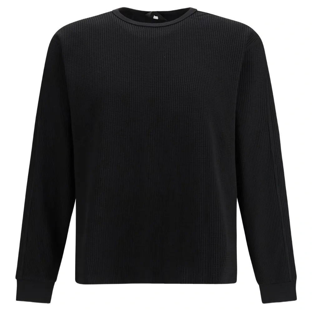 Свитшот в вафельную вязку