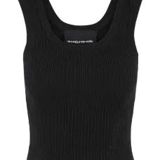 Рифленая майка с круглым вырезом Liane