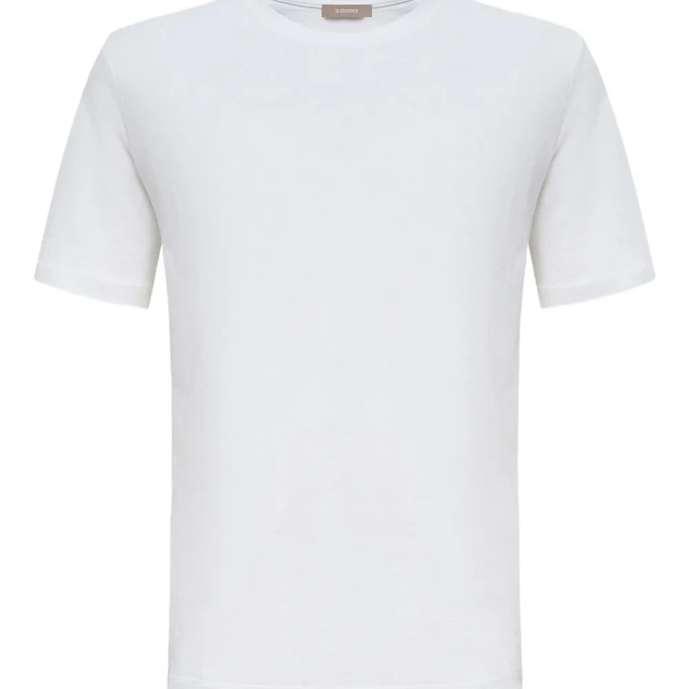 Футболка с круглым вырезом