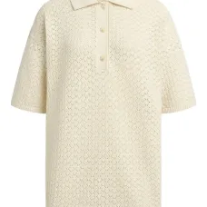 Трикотажное поло из хлопка