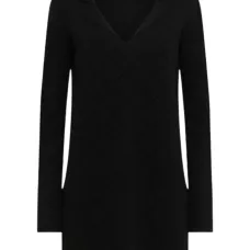 Мини-платье с воротником