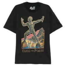 Хлопковая футболка с принтом