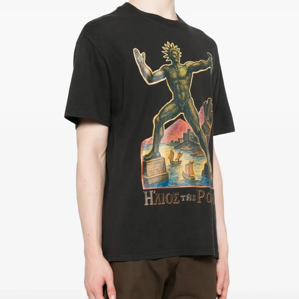 Хлопковая футболка с принтом