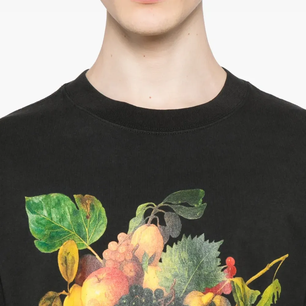 Хлопковая футболка с принтом